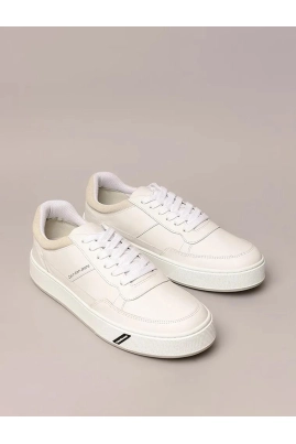 Tênis Masculino Palito Basic Calvin Klein Jeans Branco Tênis Masculino Palito Basic Calvin Klein Jeans Branco