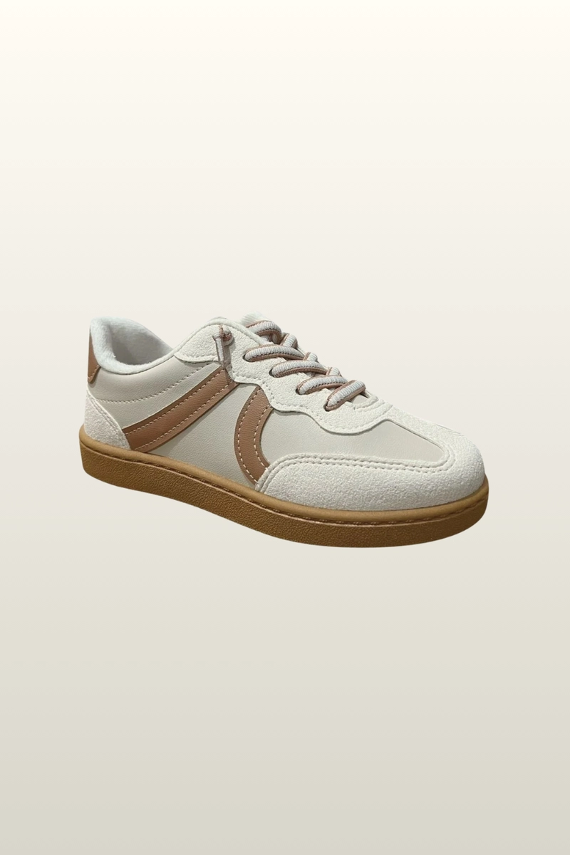 Tênis Molekinha Casual Juvenil Feminina Branco Off
