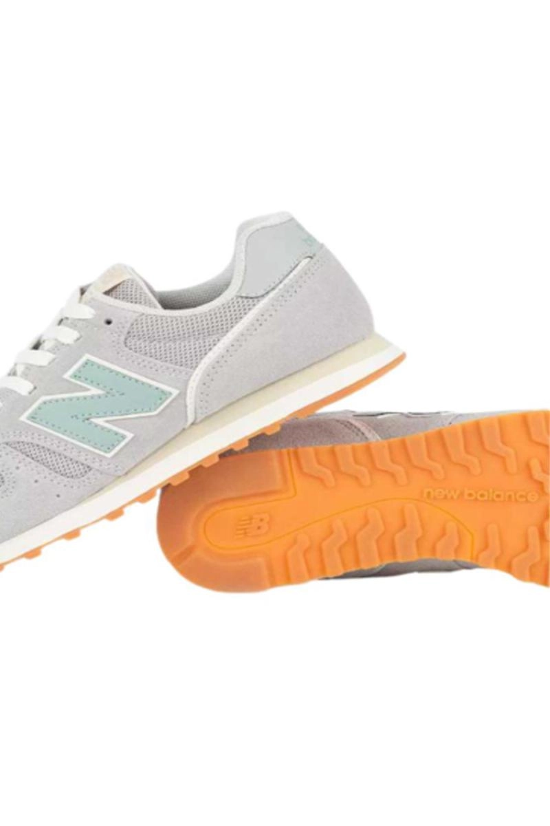 Tênis New Balance 373 Feminino Cinza e Verde Tênis New Balance 373 Feminino Cinza e Verde