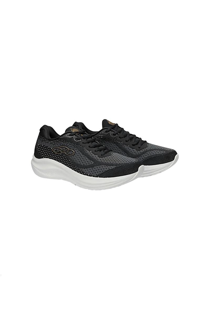 Tênis Olympikus Soma Masculino Preto e Chumbo Tênis Olympikus Soma Masculino Preto e Chumbo