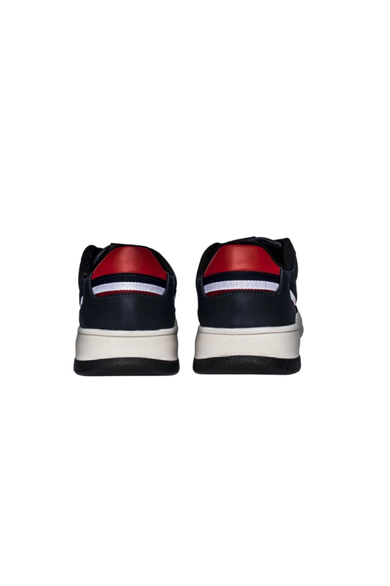 Tênis Polo Go Casual Masculino Preto e Vermelho Tênis Polo Go Casual Masculino Preto e Vermelho
