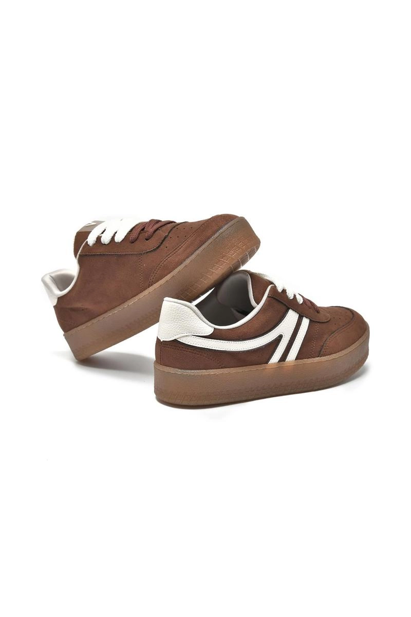 Tênis Via Marte Casual Cadarço Bicolor Feminino
