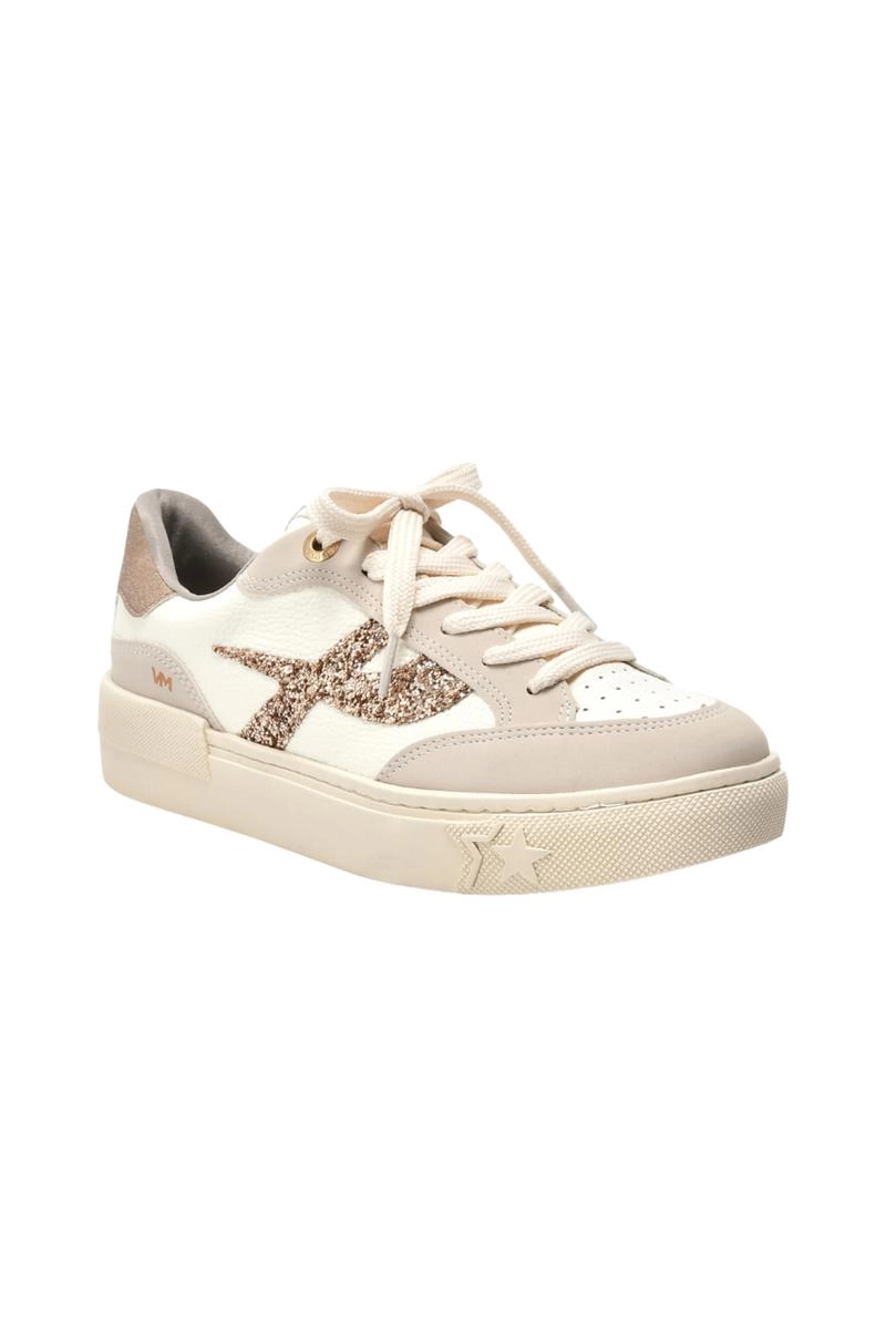 Tênis Via Marte Casual Glitter Feminino