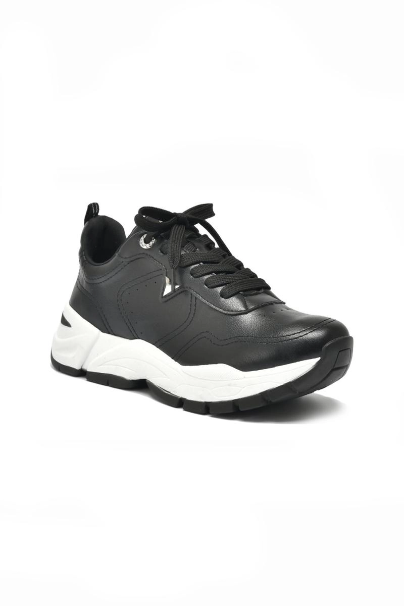 Tênis Via Marte Casual Jogging Preto