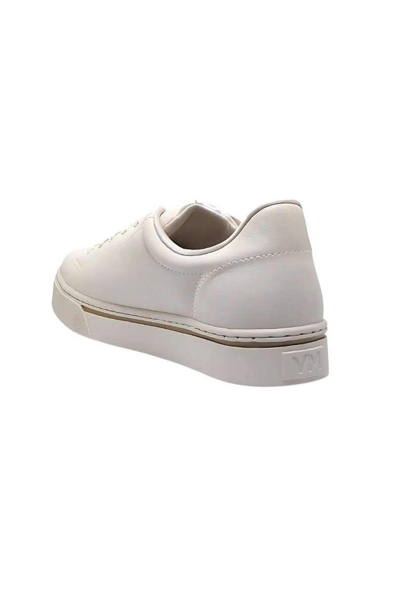 Tênis Via Marte Casual Napa Feminino Marfim Tênis Via Marte Casual Napa Feminino Marfim