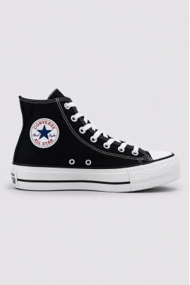 Tênis Converse Plataforma Feminino Preto Produto - Tênis Converse Plataforma Feminino Preto
