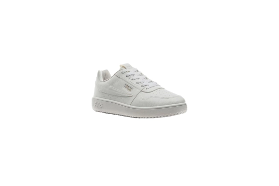 Tênis Fila Casual Classic Masculino Branco e Prata Tênis Fila Casual Classic Masculino Branco e Prata