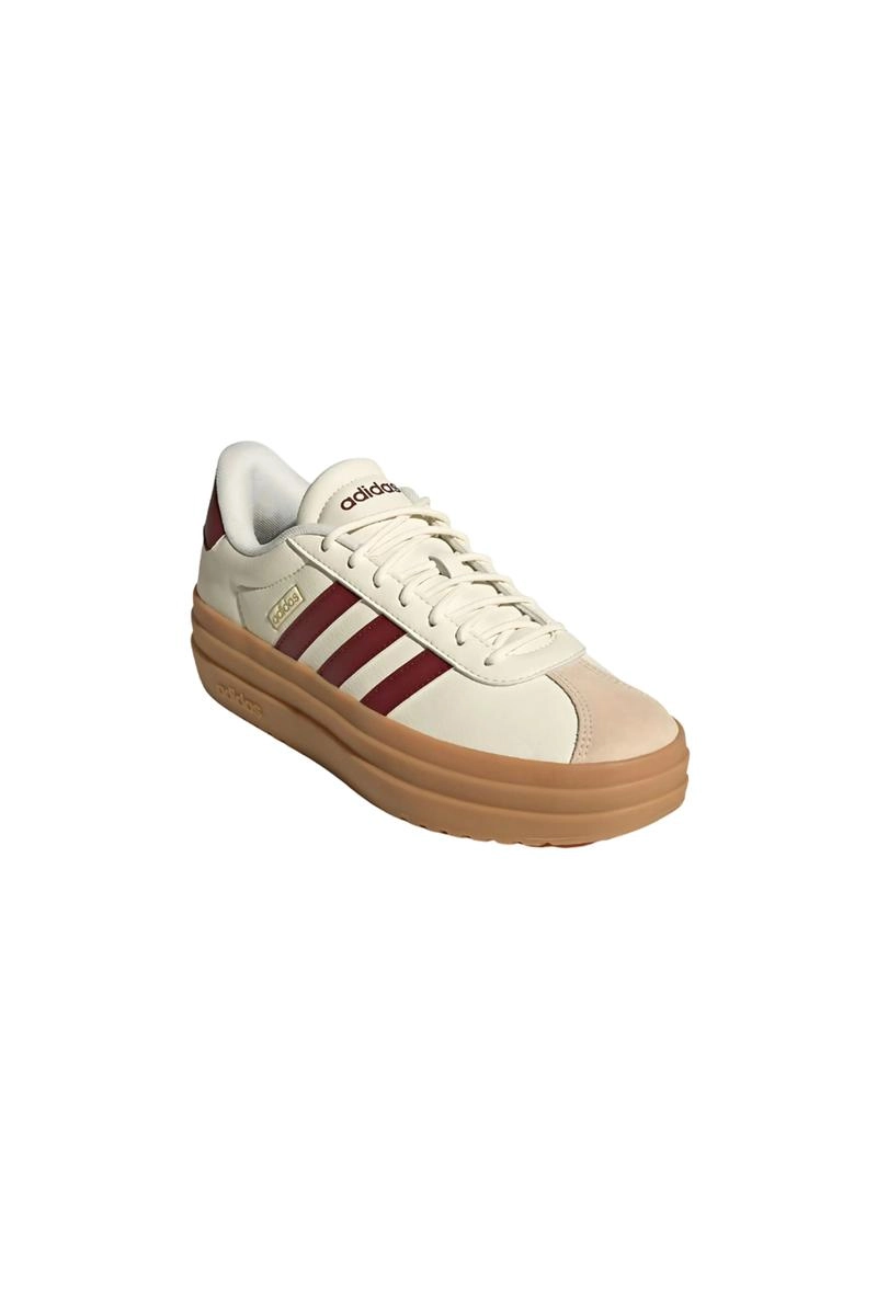 Tênis Adidas Court Bold Feminino Off Vermelho e Areia