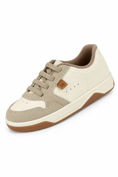 Tênis Infantil Masculino Molekinho Casual Bege Tênis Infantil Masculino Molekinho Casual Bege