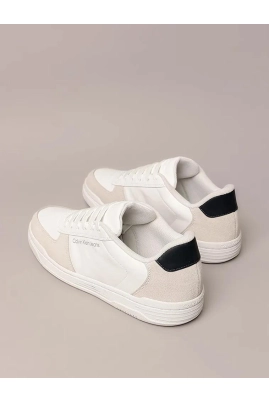 Tênis Masculino Court Calvin Klein Jeans Branco Tênis Masculino Court Calvin Klein Jeans Branco