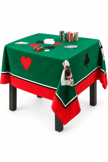 Toalha De Mesa Para Jogo Quadrada Aveludada Baralho Dohler Toalha De Mesa Para Jogo Quadrada Aveludada Baralho Dohler