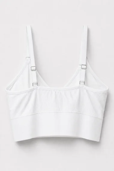 Top Feminino de alcinha com Bojo Sea Brazil Branco Top Feminino de alcinha com Bojo Sea Brazil Branco