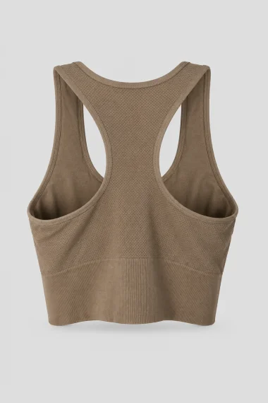 Top Feminino Sem Costura Sea Brazil Caqui Top Feminino Sem Costura Sea Brazil Caqui