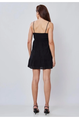 Vestido Aishty Curto Alca Feminino Preto Vestido Aishty Curto Alca Feminino Preto