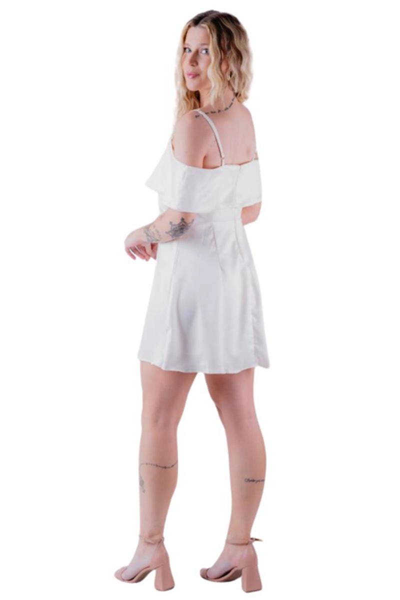 Vestido Gabip Crepe Feminino